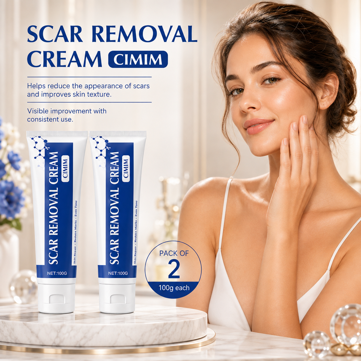 Clinically Proved ☑️ Scar Remover cream