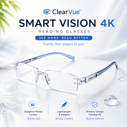 Smart Vision 4K Reading Glasses