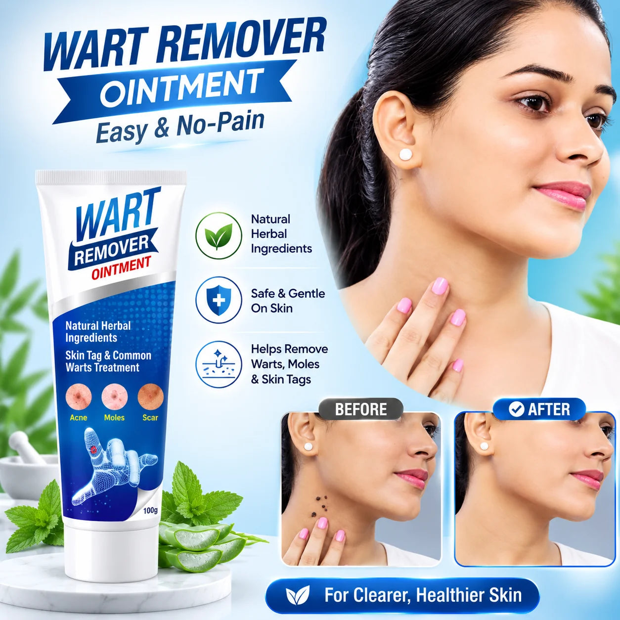 Clinically Proved ☑️ Wart Remover Cream